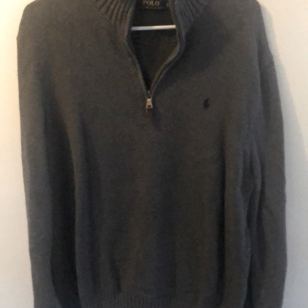 Gray Polo. Large